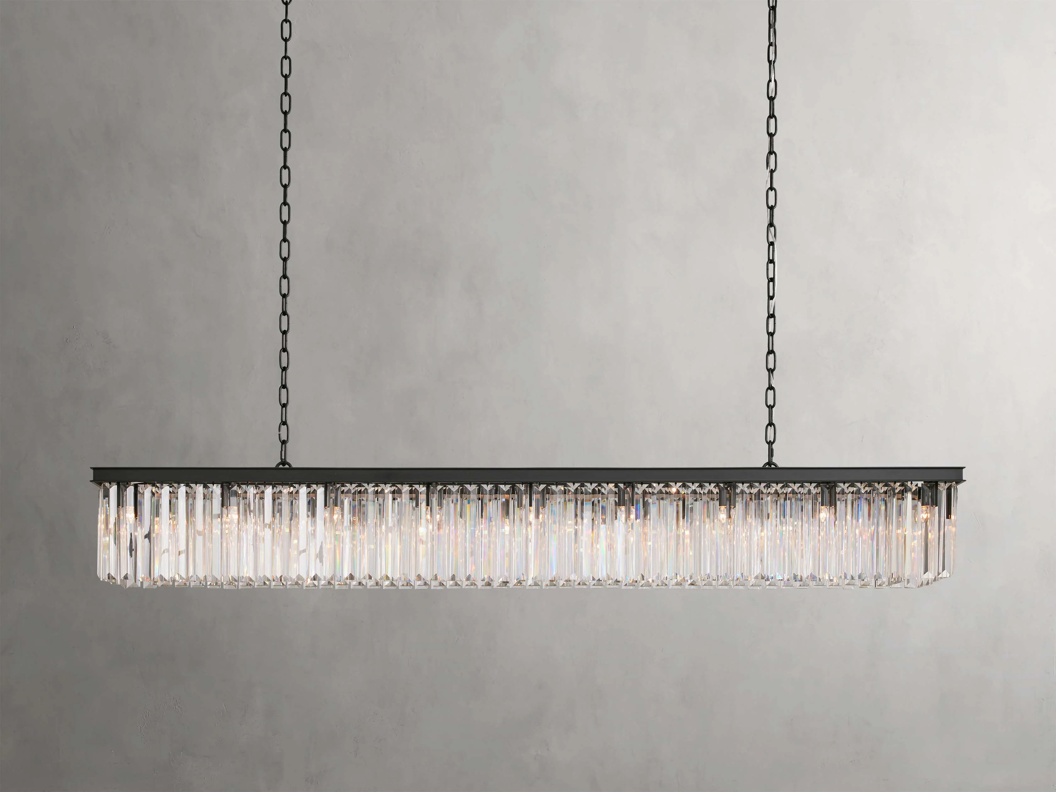 Leyland Rectangular Chandelier | Arhaus