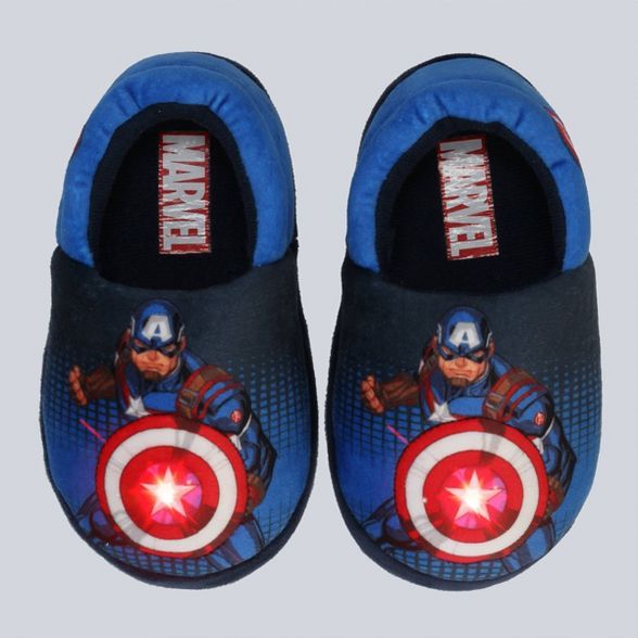 Toddler Boys' Marvel Avengers Light Up Slippers | Target