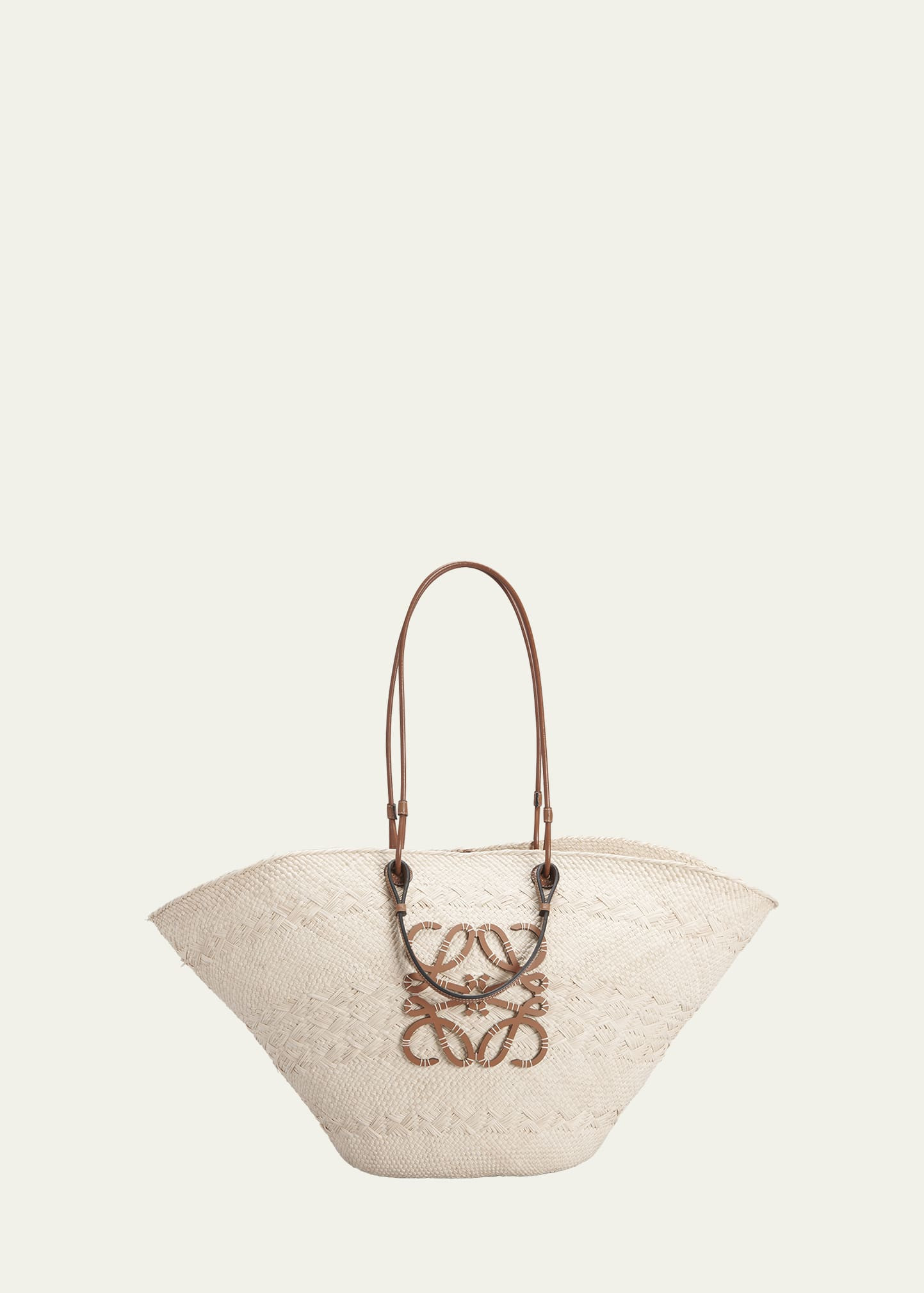 Loewe Anagram Large Basket Straw Tote Bag | Bergdorf Goodman