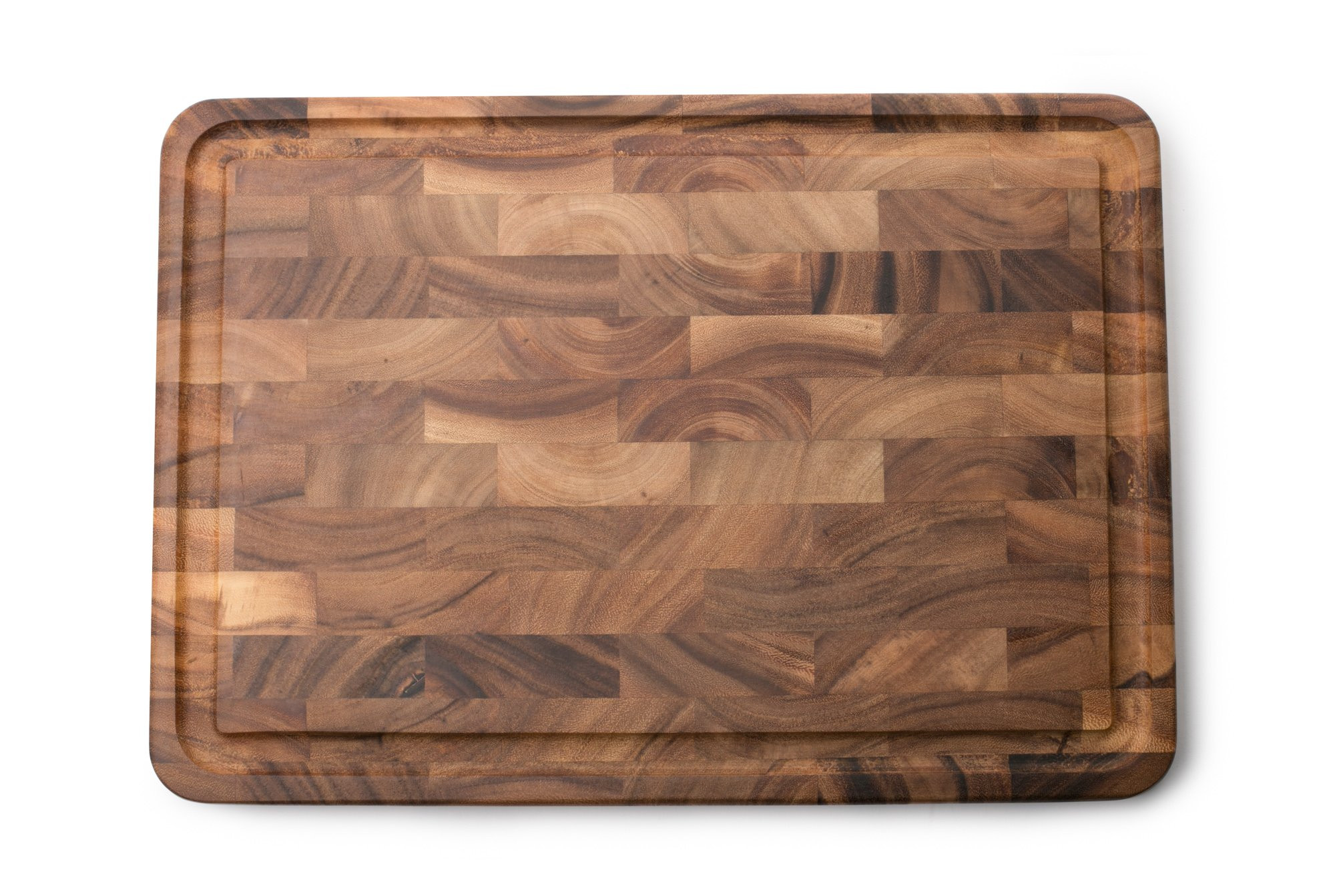 Ironwood Gourmet Acacia Wood End Grain Cutting Board, Charleston Board with Juice Channel, 14" x ... | Amazon (CA)