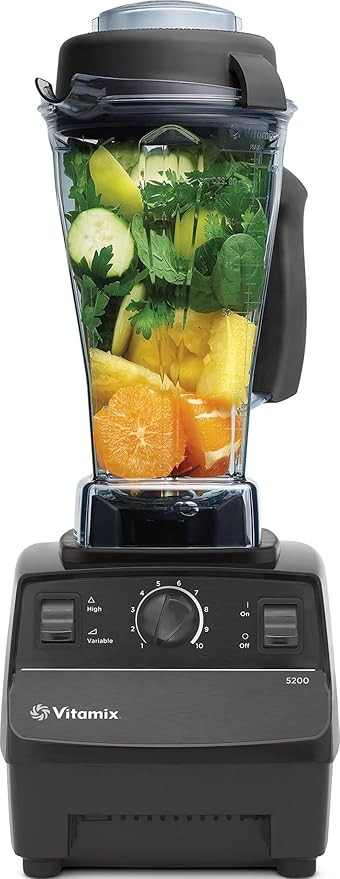 Vitamix 5200 Blender, Professional-Grade Blender for Smoothies, Soups, Ice Cream and More, Stainl... | Amazon (US)