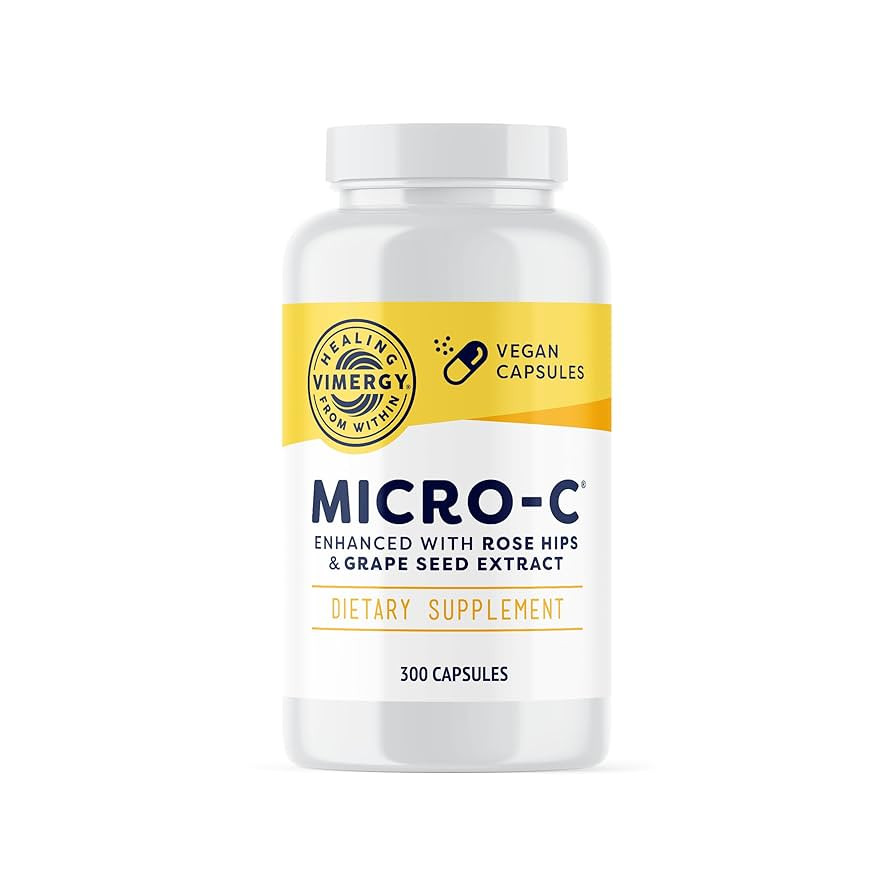 Vimergy Micro-C® Vitamin C Capsules – 500mg per Capsule, Supports Immune Health*, Promotes Col... | Amazon (US)