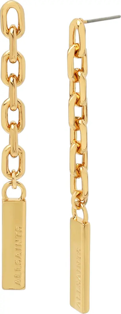 Chain Link Linear Drop Earrings | Nordstrom