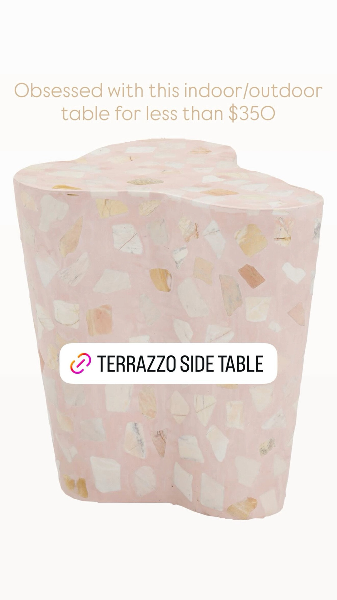 Obsessed with this indoor/outdoor table for less than $350