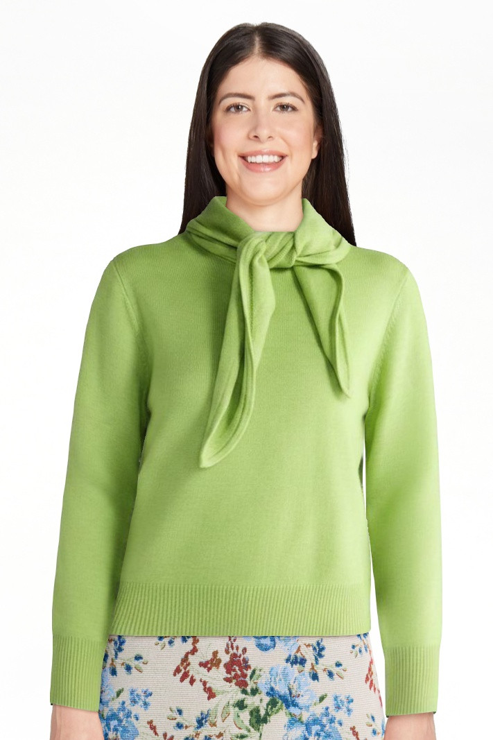 Free Assembly Women's and Women's Plus Cropped Crewneck Sweater with Scarf, Lightweight, Sizes XS... | Walmart (US)