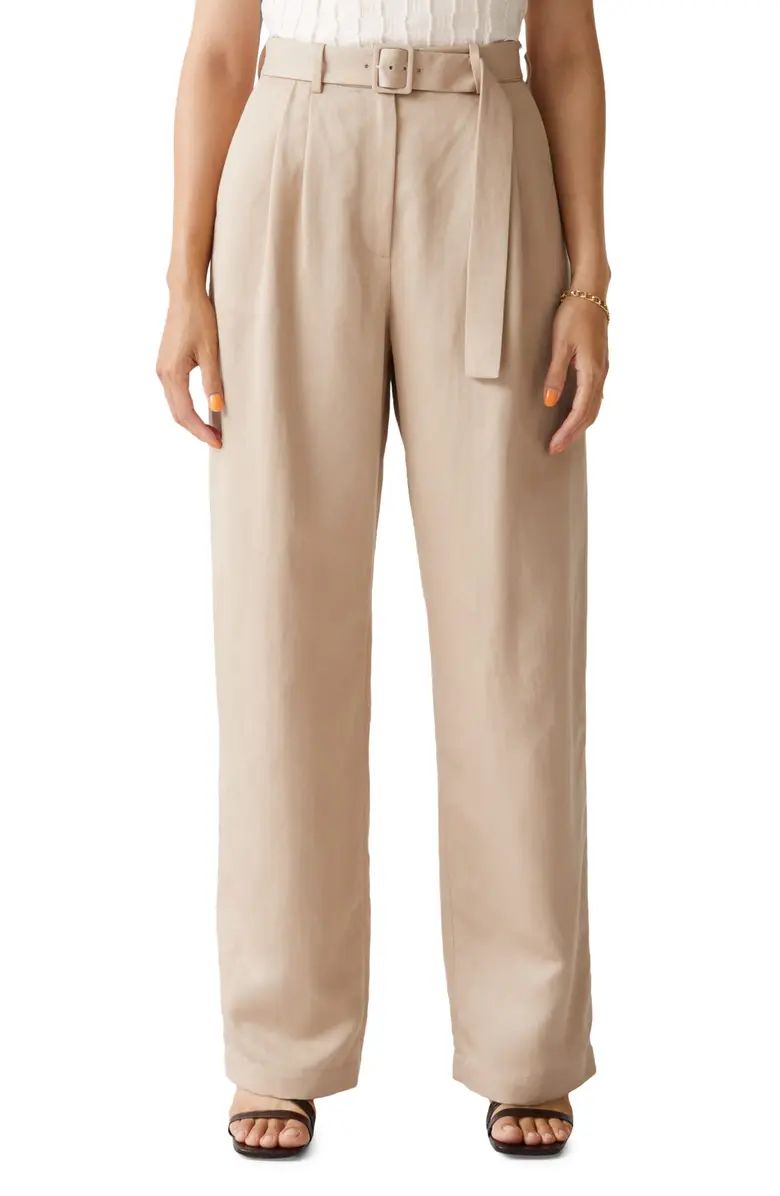 & Other Stories Belted Wide Leg Trousers | Nordstrom | Nordstrom