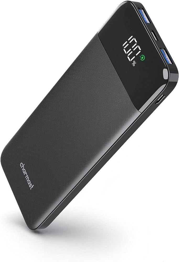 Charmast Portable Charger, USB C Battery Pack, 3A Fast Charging 10400mAh Power Bank LED Display, ... | Amazon (US)