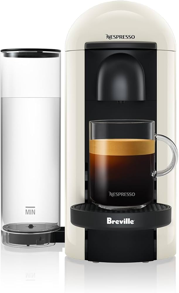 Breville Nespresso VertuoPlus Coffee and Espresso Machine, White | Amazon (US)