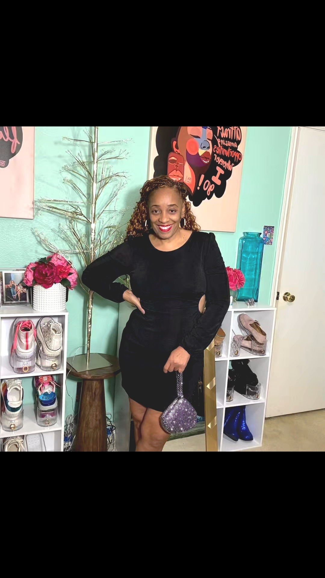 NYE OOTD 🖤✨
Always. Bet. On. Black.

Timeless, powerful, and never trying too hard—black is that girl.
This look is sleek, confident, and ready to walk into the New Year like it owns the room.

If you’re wondering what to wear on NYE, the answer is simple:
Black never fails. Black never fades. Black always wins. 🥂🔥

#LTKPetite #LTKSeasonal #LTKU