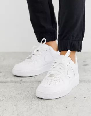 Nike – Air Force 1 '07 – Weiße Sneaker | ASOS (Global)