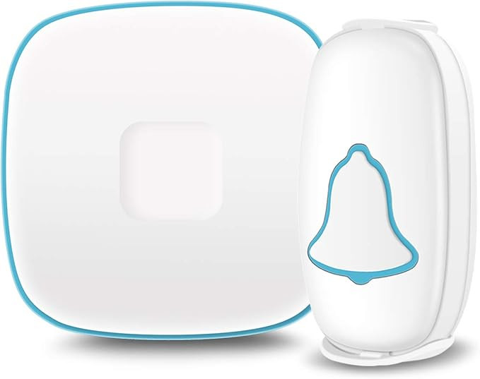 BO YING Wireless Doorbell, Bo Ying Waterproof Door Bell with 38 Melodies and Led Flash, Easy Inst... | Amazon (US)