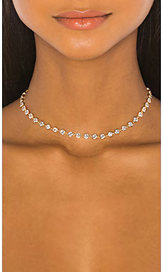 Ettika CZ Choker in Gold from Revolve.com | Revolve Clothing (Global)