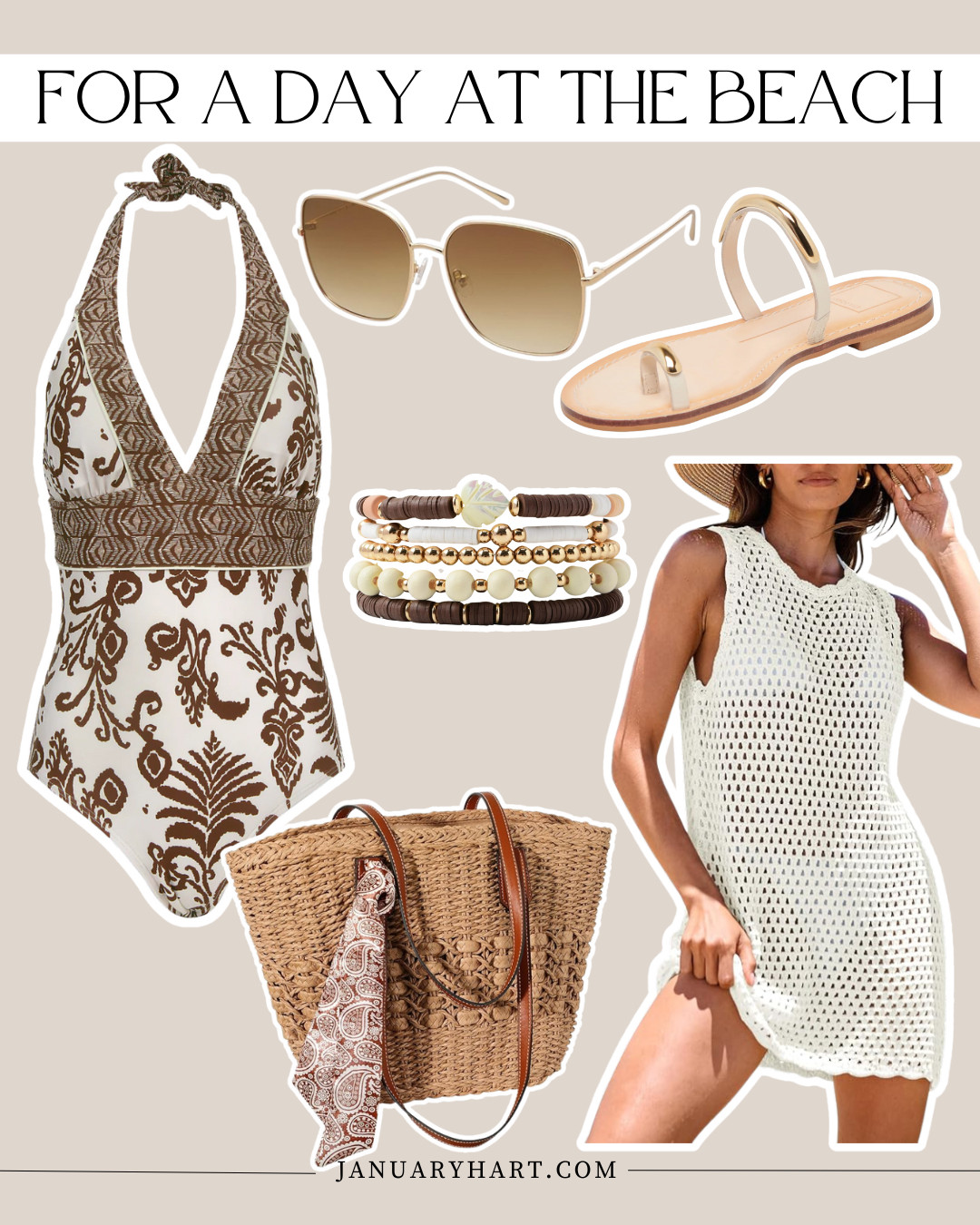 The May LookBook 💐

spring break, spring outfits, beach outfits, summer outfits, vacation outfit, swimwear, one piece swimsuit, white swimsuit coverup dress, straw tote bag, sandals, sunglasses, neutral outfits, pool days 

 #LTKFindsUnder100 #LTKStyleTip #LTKSwim