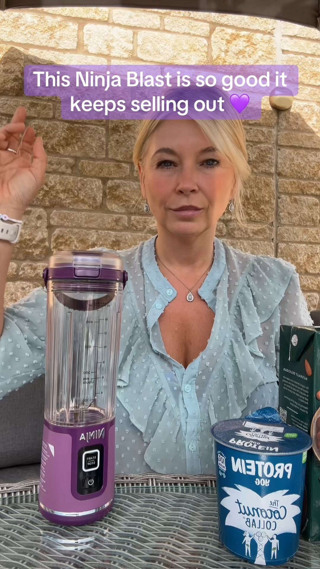 Still obsessed with my Ninja Blast portable blender! It’s compact, cordless, and perfect for whipping up smoothies wherever I am. Whether it’s a post-workout shake or a quick breakfast, this little gadget handles it all effortlessly. Plus, cleanup is a breeze. If you’re into convenient, healthy living, this is a must-have!