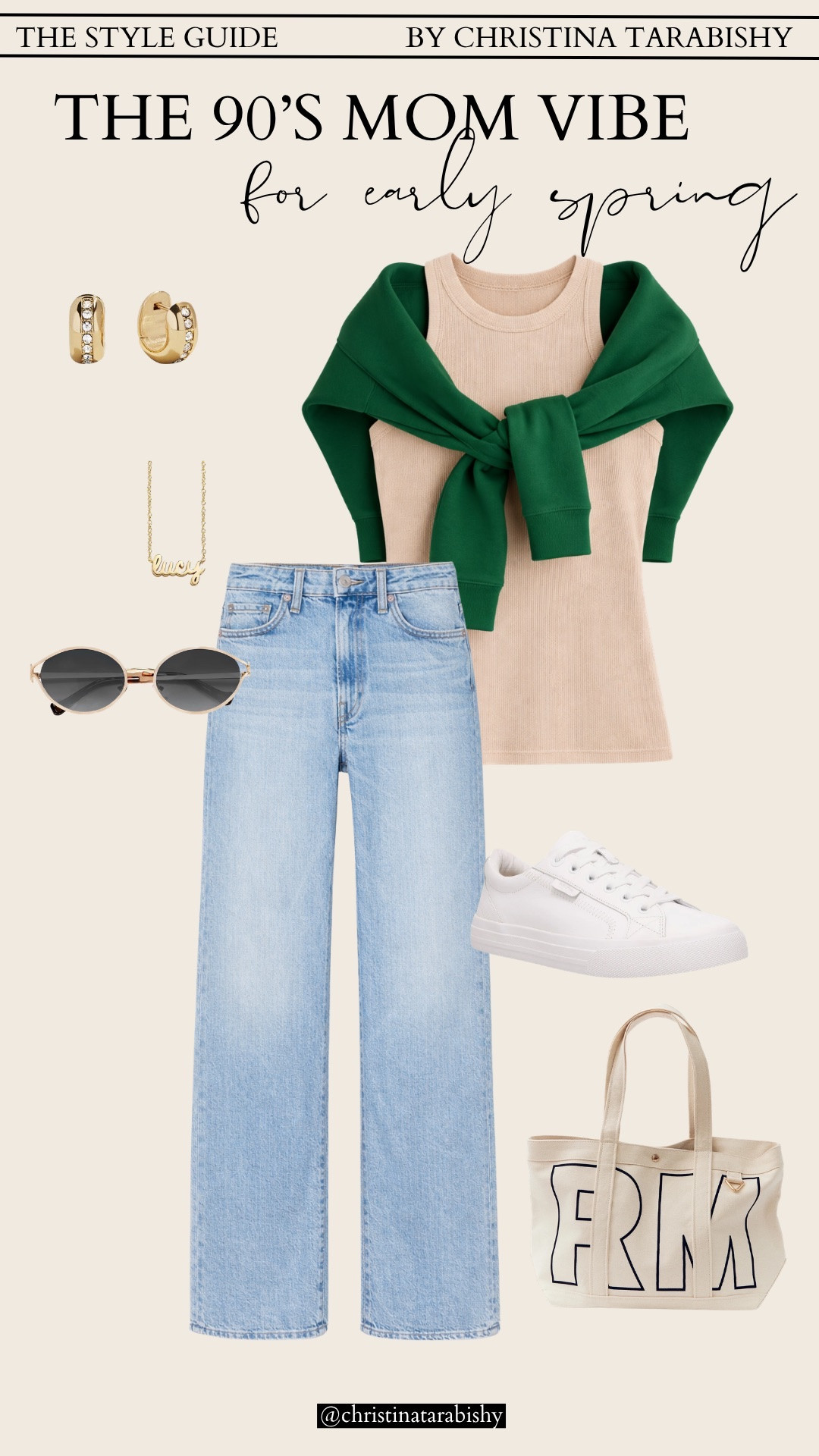 Simple pieces styled the right way always work
Tank, denim, and a lightweight layer

neutral tank, straight leg jeans, sweater over shoulders, casual outfit, everyday style, minimal outfit, 90s vibe

#LTKootd #LTKOver40 #LTKmomlife