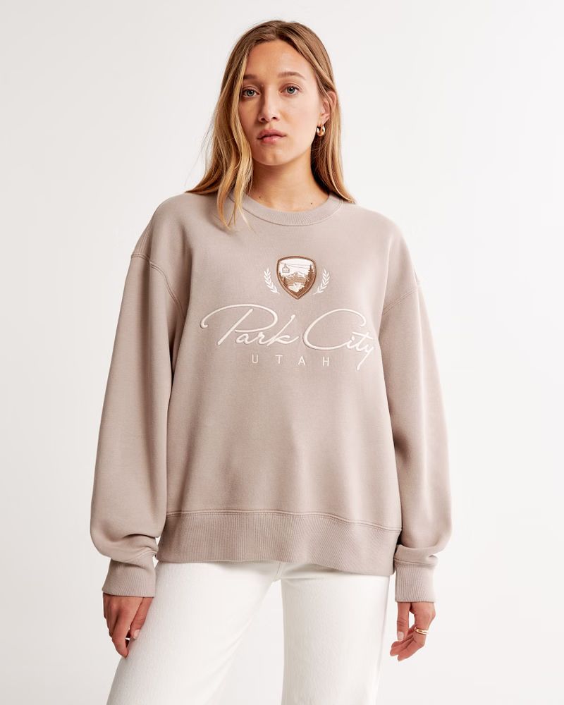 Ski Destination Vintage Sunday Crew | Abercrombie & Fitch (US)