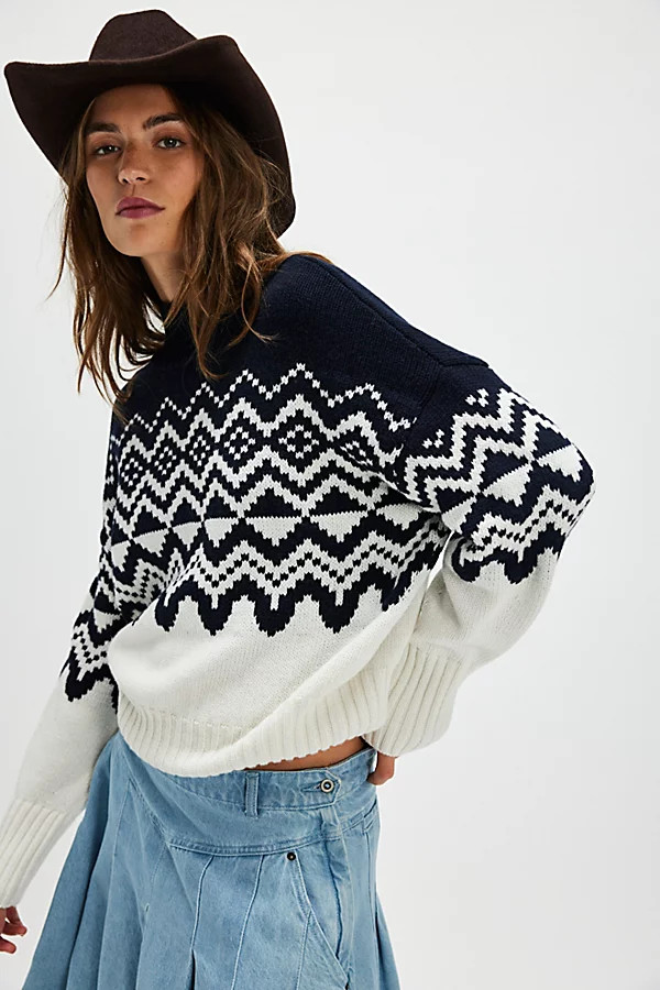 Barbour Gwyn Sweater | Free People (Global - UK&FR Excluded)