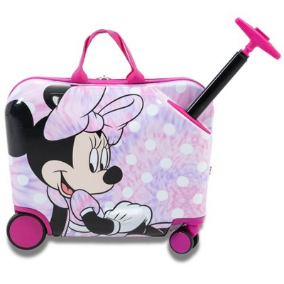 Disney Clubhouse Kid's Hardside Ride On Suitcase - Minnie Mouse | Target