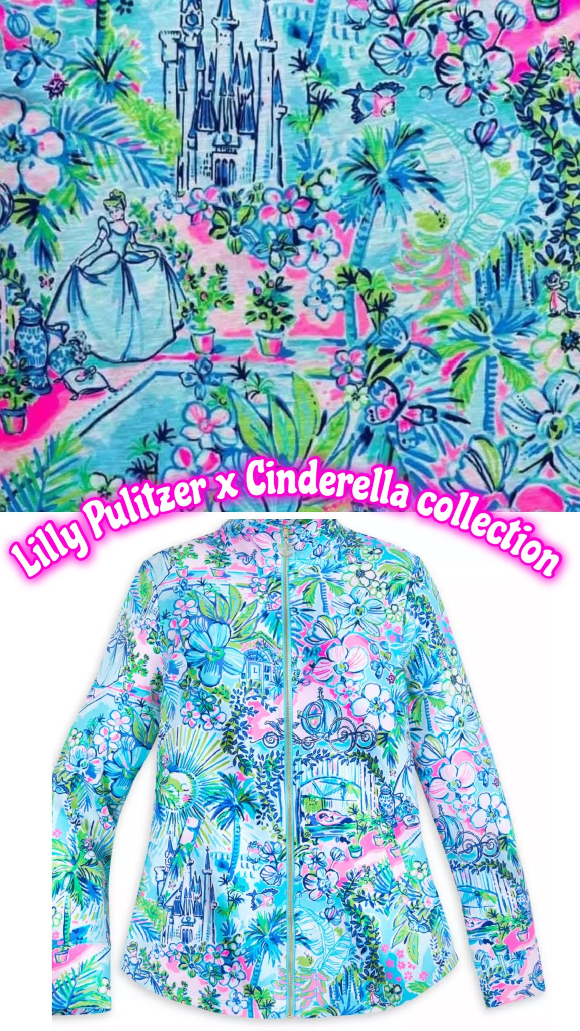 Lilly Pulitzer x Cinderella