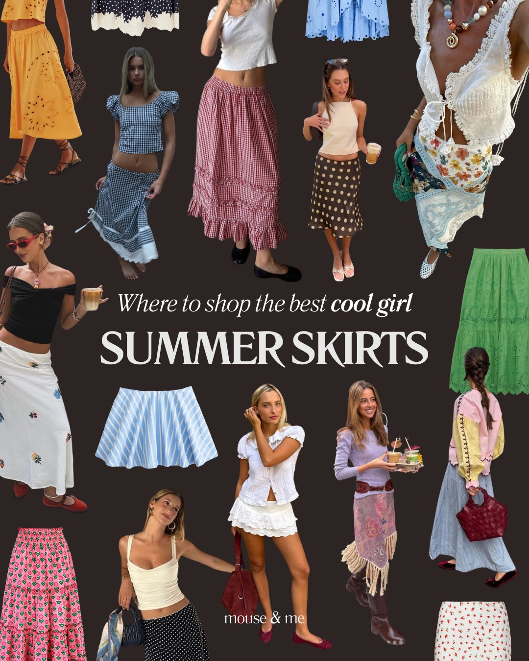 Cute skirts & flats season 🎀💕 

Comment LINKS to shop the edit 👇 & let us know if you wanna see a Part 2!

Photo credits: @pinterest 

#skirt #summerskirt #longskirt #shortskirt #broderieanglaise 

[where to shop the best summer skirts]

#LTKuk #LTKspring #LTKsummer