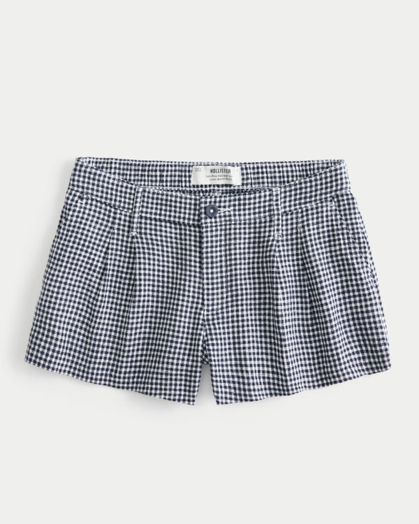 Damen Hollister Livvy Low-Rise Shorts aus Leinenmischung, 8 cm | Damen Unterteile | HollisterCo.c... | Hollister (EU)
