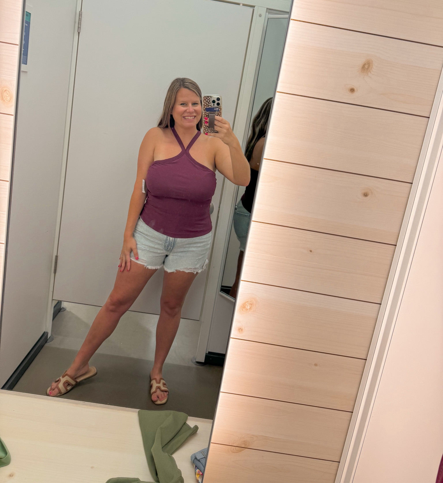 Summer Outfit | Ribbed Tank 
Ribbed Halter Tank paired with the OG denim shorts 


#LTKStyleTip