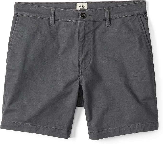 Huckberry Flint and Tinder Men's 365 Chino Short, Stretch Comfort Men's Shorts | Amazon (US)