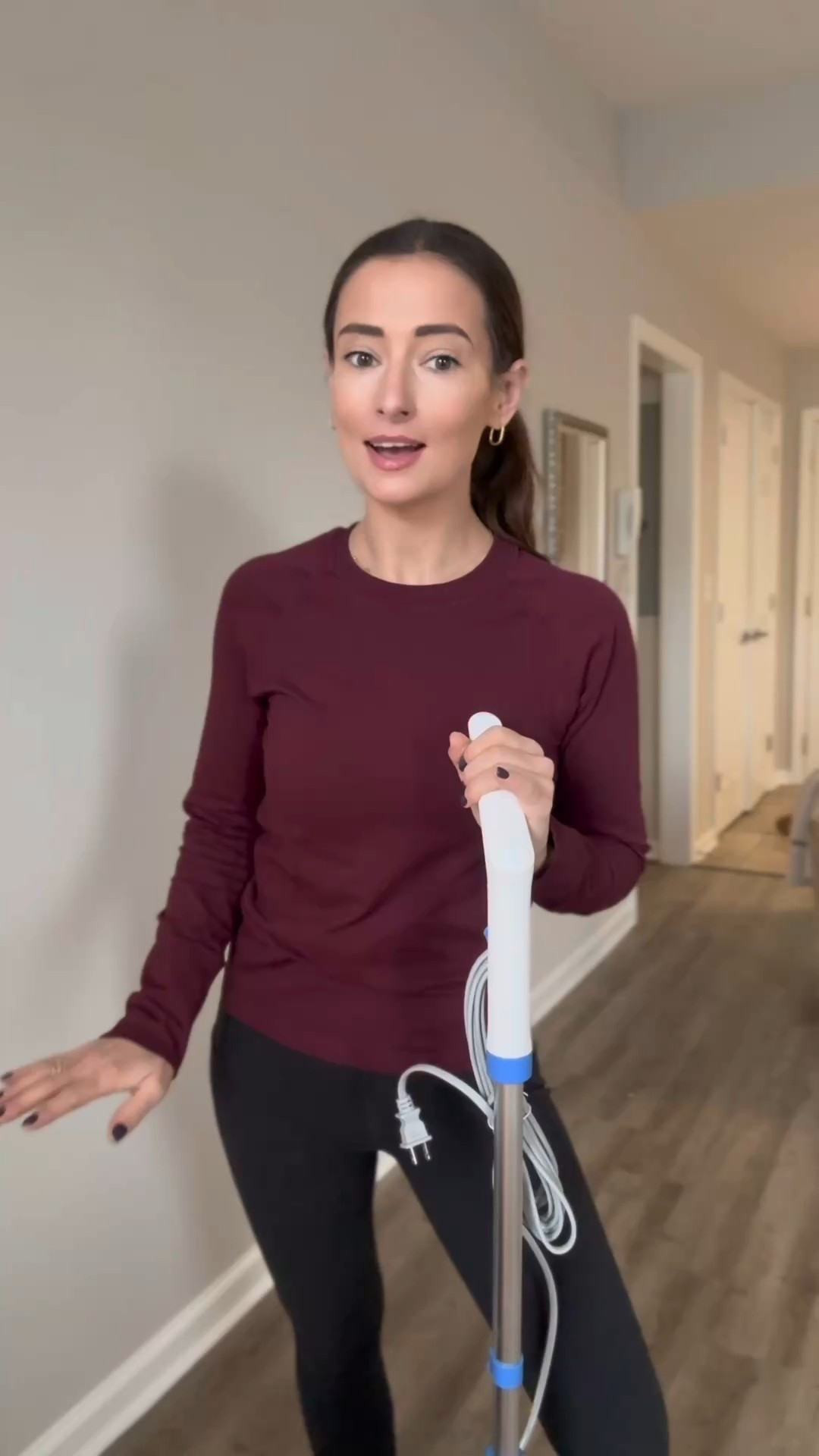 Small apartment cleaning hack 🤍 My go-to steamer that actually makes floors look clean.

#LTKCyberWeek #LTKGiftGuide #LTKmomlife