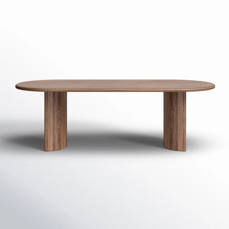 Haiden Oval Solid Wood Top Dining Table | Wayfair North America