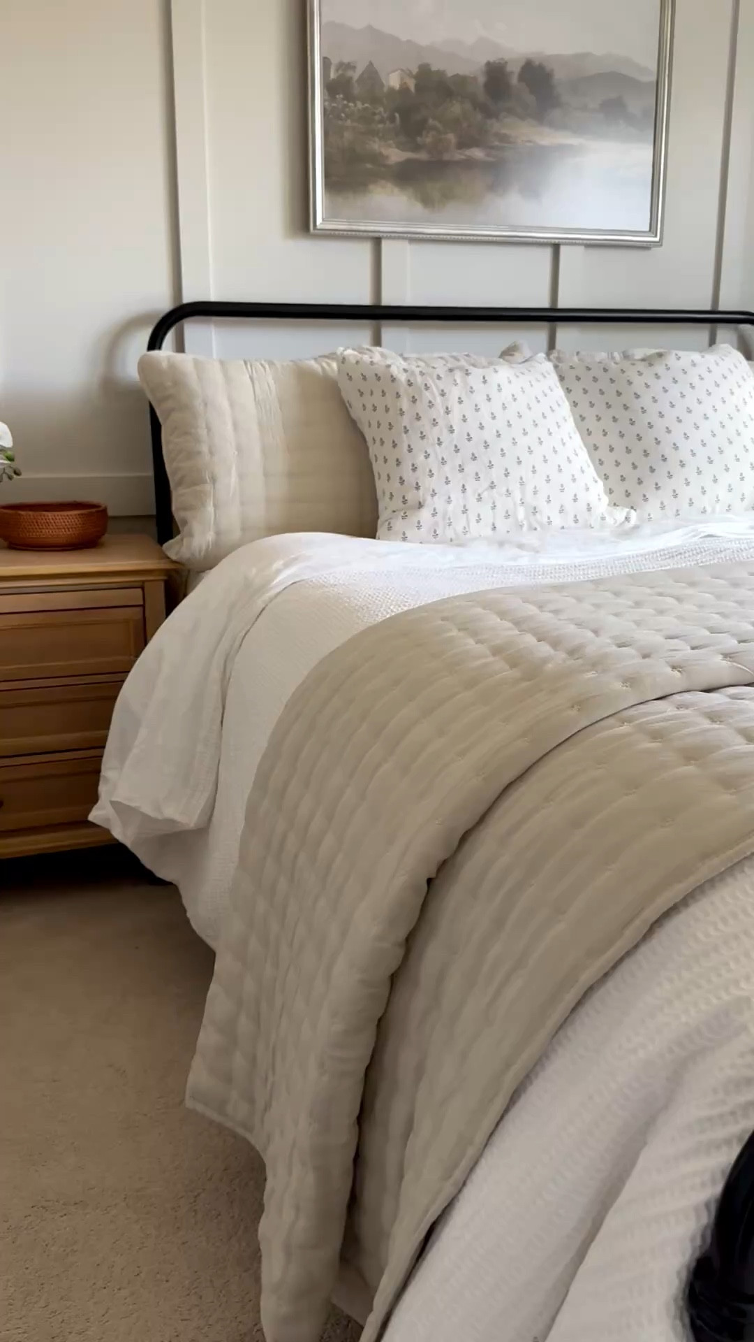 This quilt is so affordable for the luxury look. So soft and love the stitching. ￼