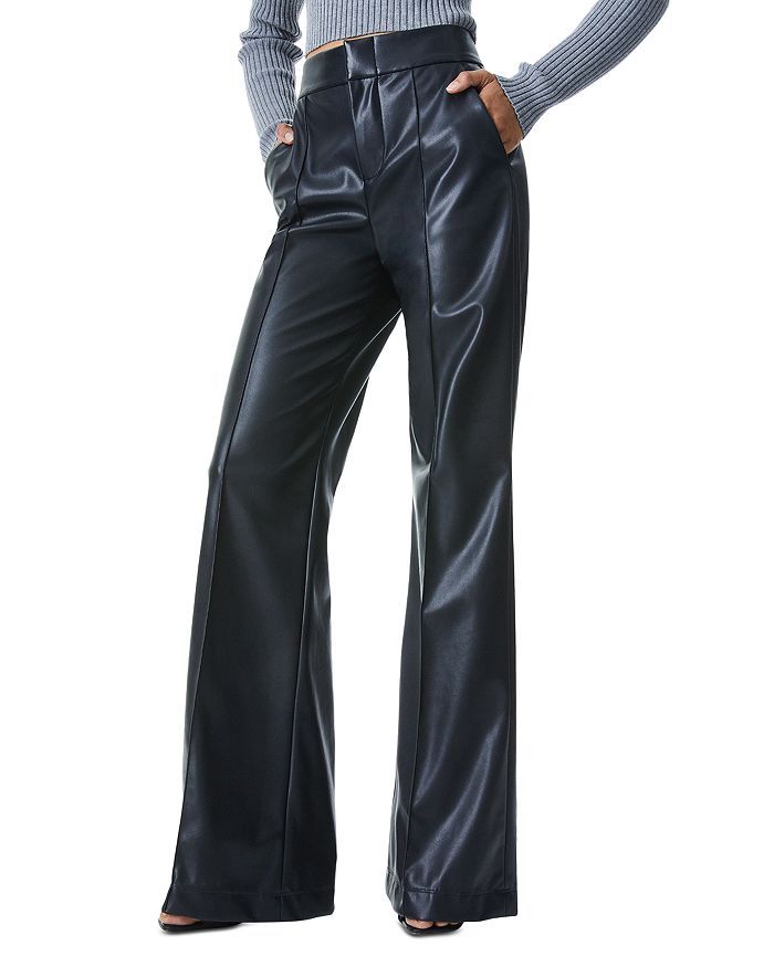 Dylan Vegan Leather Wide Leg Pants | Bloomingdale's (US)