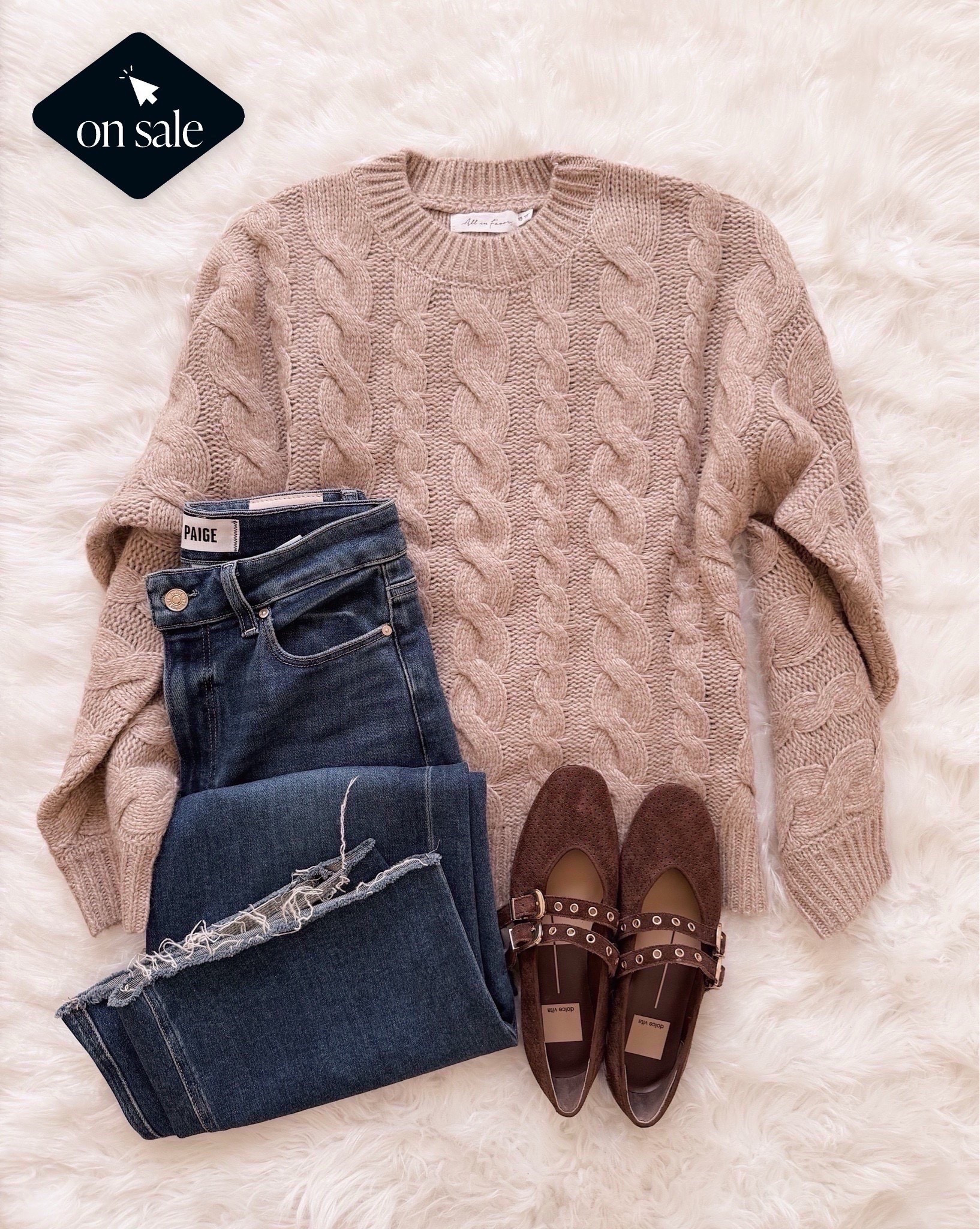 This cable knit sweater is on major sale!

#LTKOver40 #LTKSaleAlert #LTKFindsUnder50