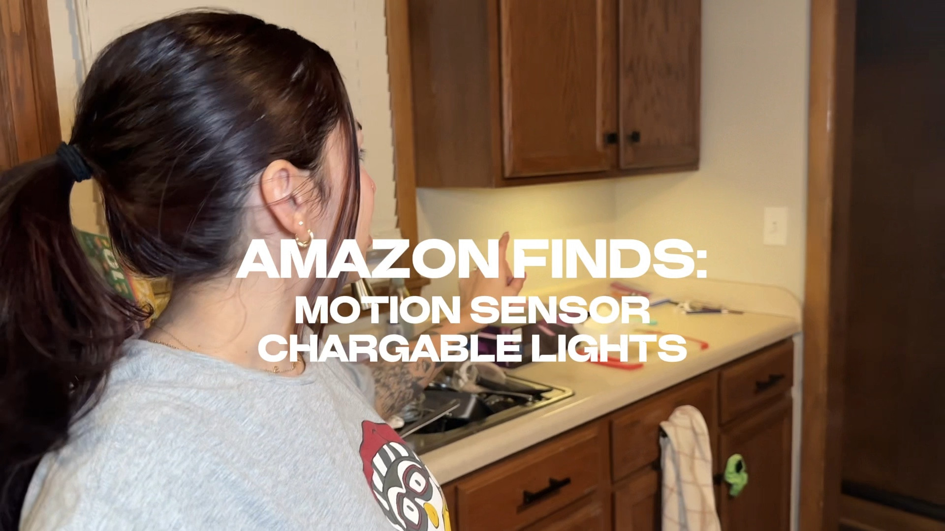 Just bought these motion activated lights for my kitchen bc my kitchen was so dark. They work so well and they’re rechargeable!

#LTKHome