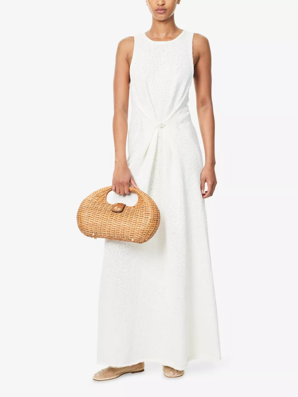 Sue Sleeveless Cotton-Knit Maxi Dress | Selfridges