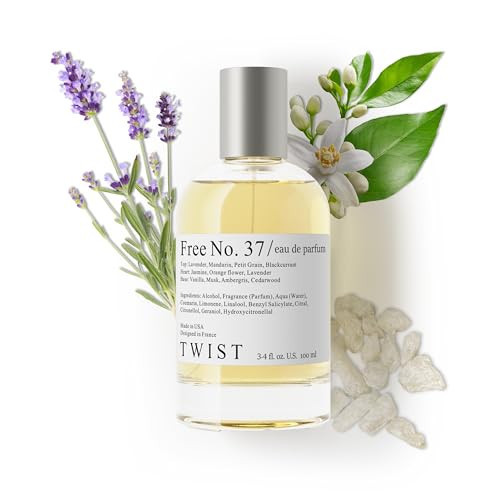 Twist Free No. 37 - Eau De Parfum Inspired by Libre, Long-Lasting Perfume For Women, Paraben Free, Vegan, Clean Ingredients, Fragrance - Spray 100 ml | 3.4 fl. oz. | Amazon (US)