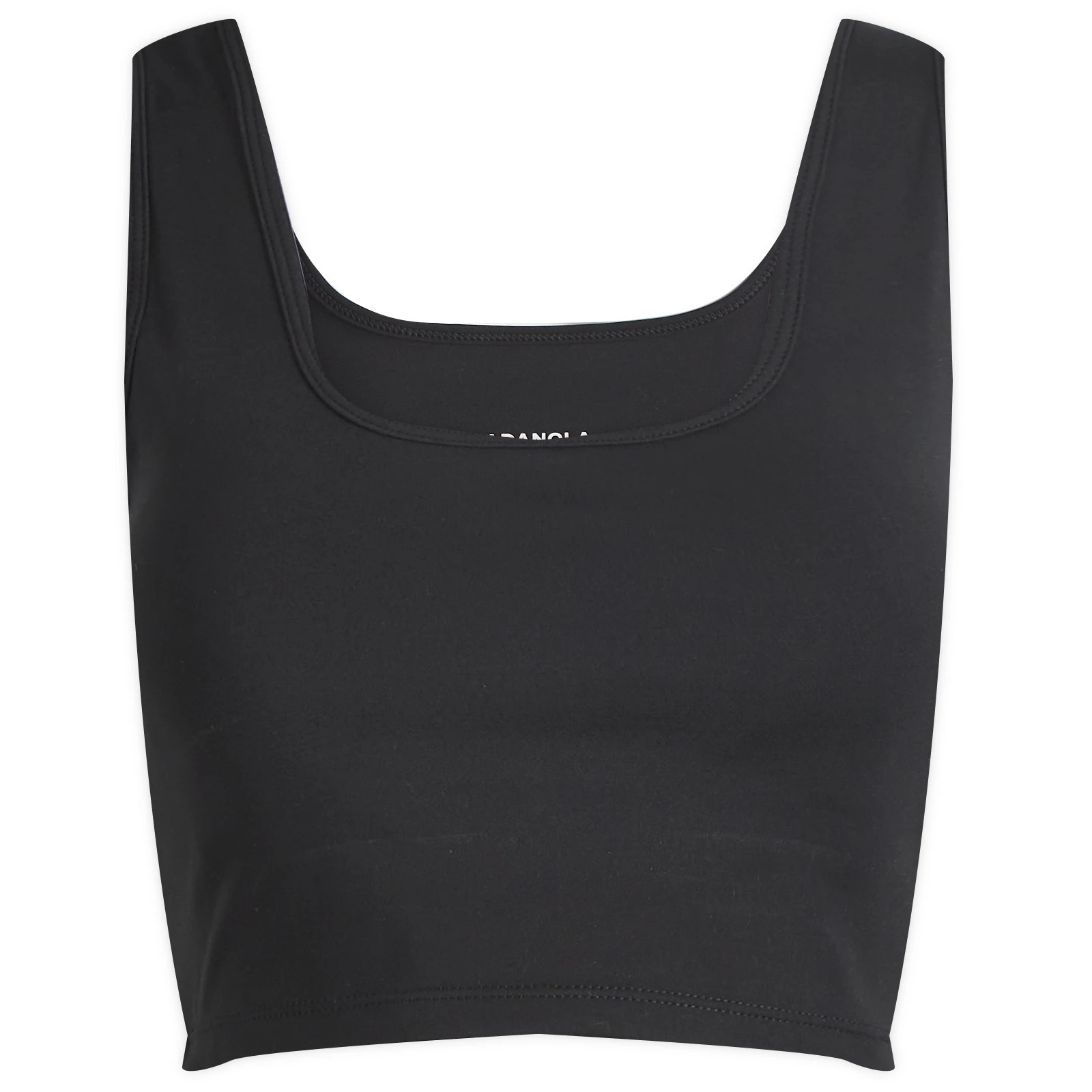 Adanola Women's Ultimate Square Neck Bra Top Black | END. Clothing