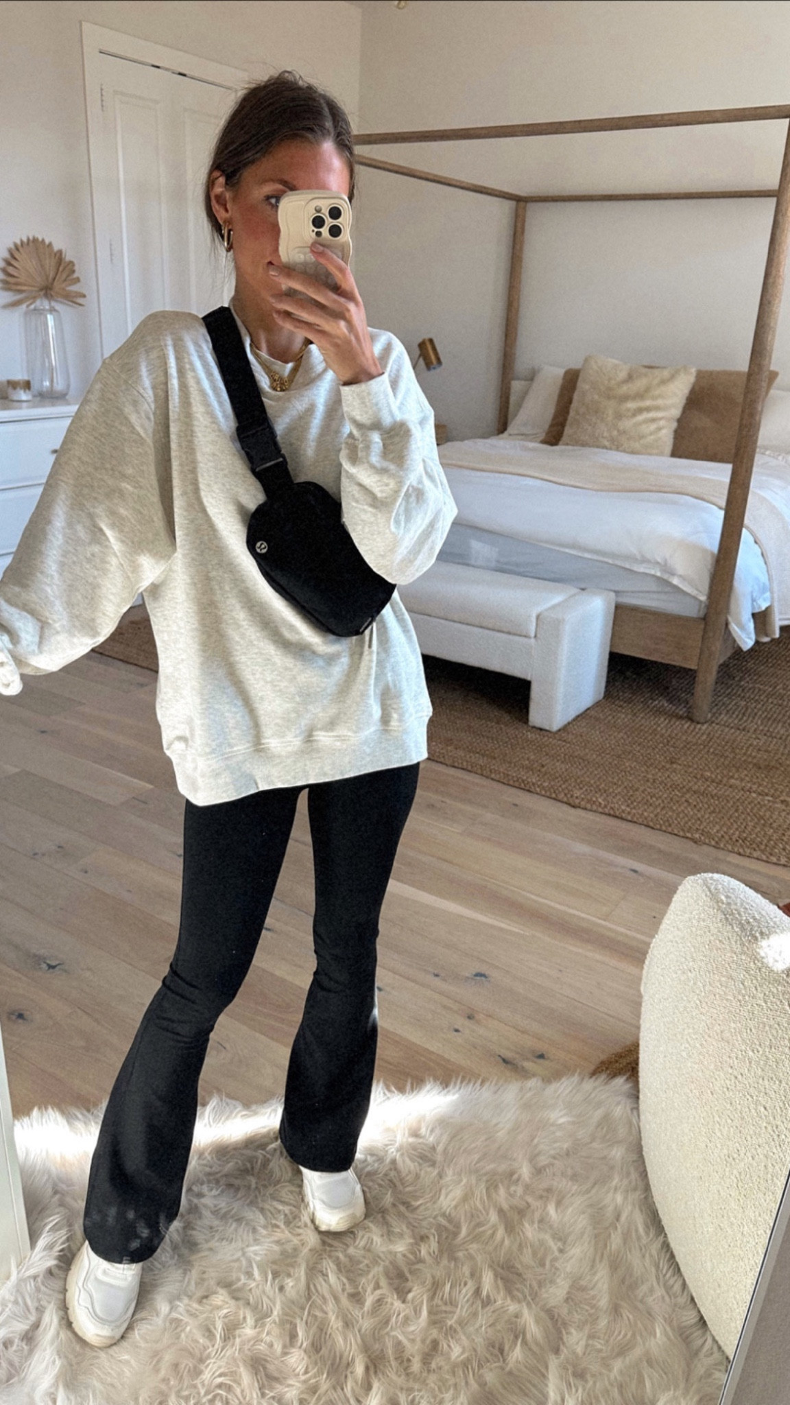 Favorite oversized sweatshirt!! Wearing xs. Runs big bc it’s oversized!! Flare leggings. Lululemon belt bag. Mom uniform  


H&M 20% off! Abercrombie 20% off when you buy more than 3 items!

#LTKFind #LTKsalealert #LTKstyletip