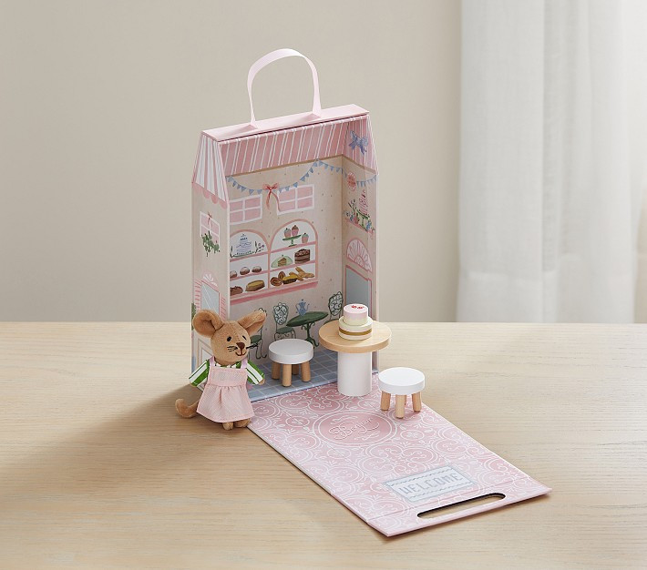 Sweets Shoppe Miniature Mouse Dollhouse Set | Pottery Barn Kids