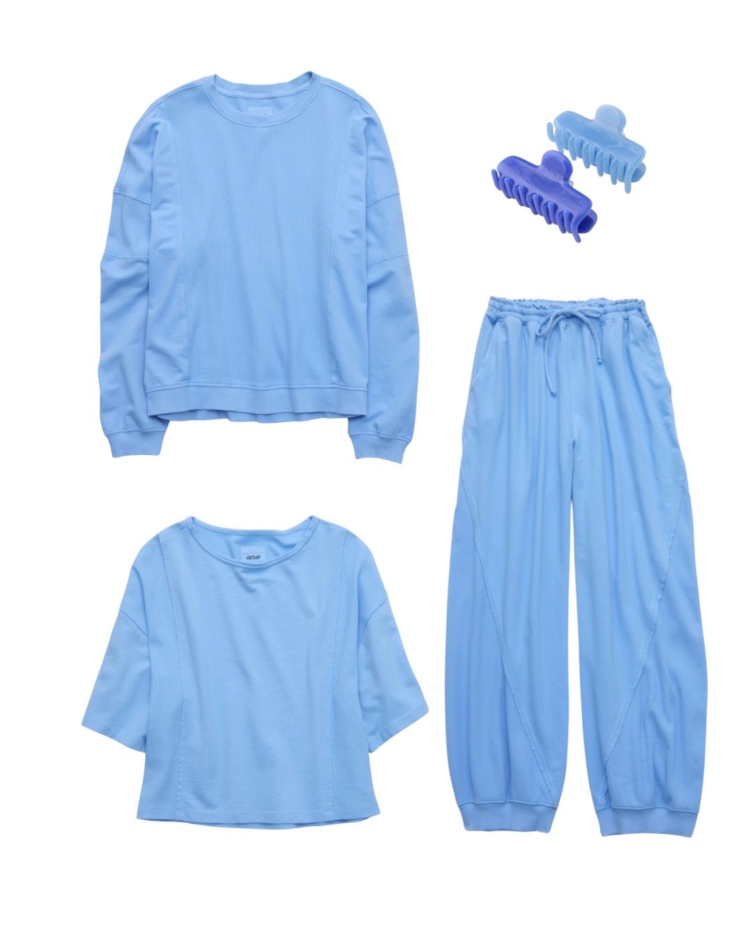 New loungewear @Aerie 

#aerie #newarrivals #comfyclothes #loungewear #cozy #waffle #blue #set

#LTKSeasonal