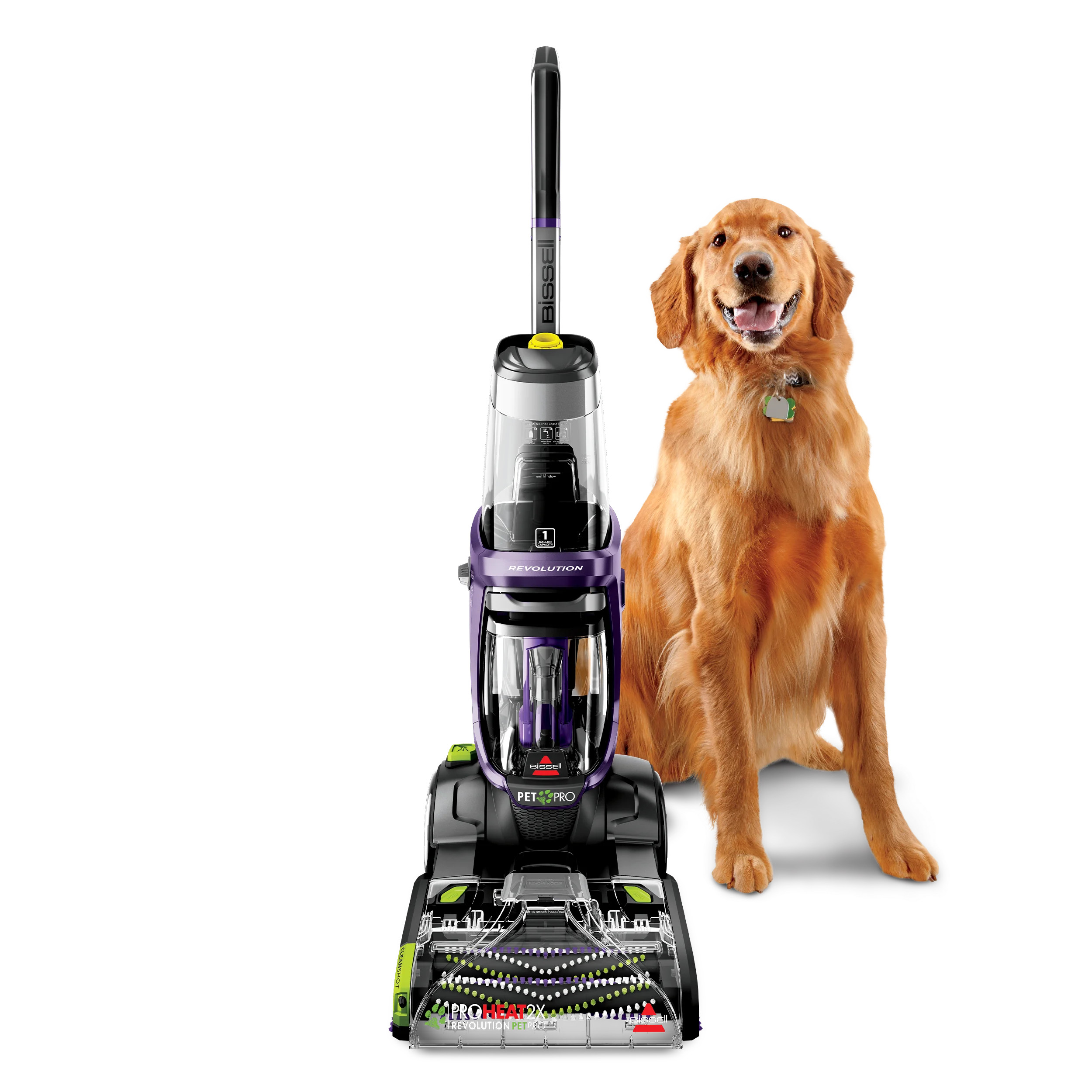 BISSELL Pro Heat 2X Revolution Pet Pro Full-Size Carpet Cleaner 3586 - Walmart.com | Walmart (US)