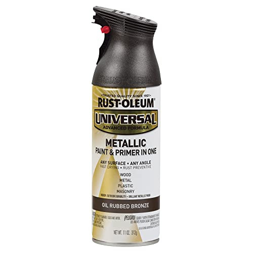 Rust-Oleum 249131 Universal All Surface Metallic Spray Paint, 11 oz, Oil Rubbed Bronze | Amazon (US)