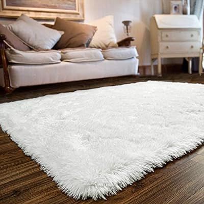 JOYFEEL Soft Fluffy Shag Area Rugs for Bedroom Living Room - Large Fuzzy Fur Carpet Nursery Kids ... | Amazon (US)