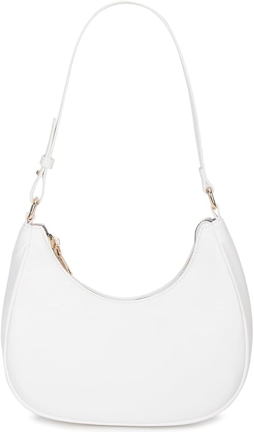 Crescent Shoulder Bags for Women Cute Hobo Tote Handbag Under the Arm Purses Mini Clutch Purse wi... | Amazon (US)