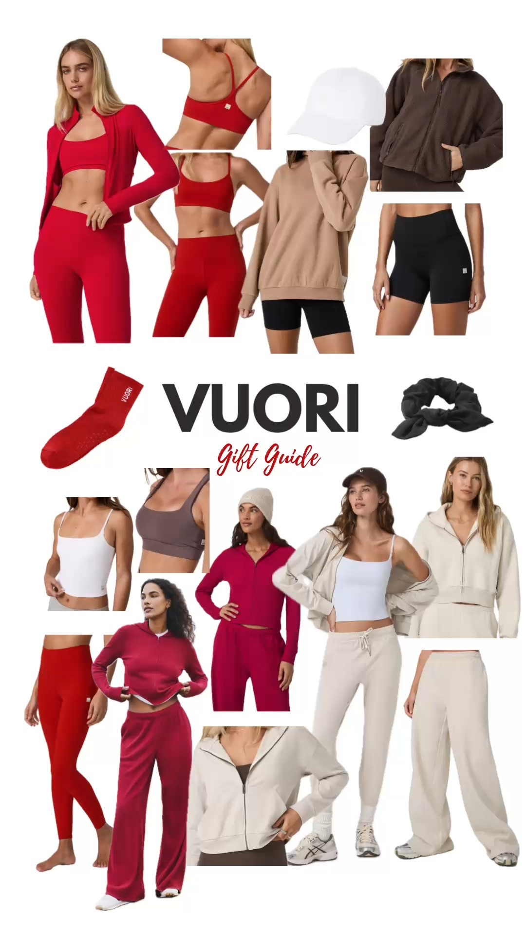 Vuori's activewear guide for her: things she’ll love ❤️🥰🎁✨
