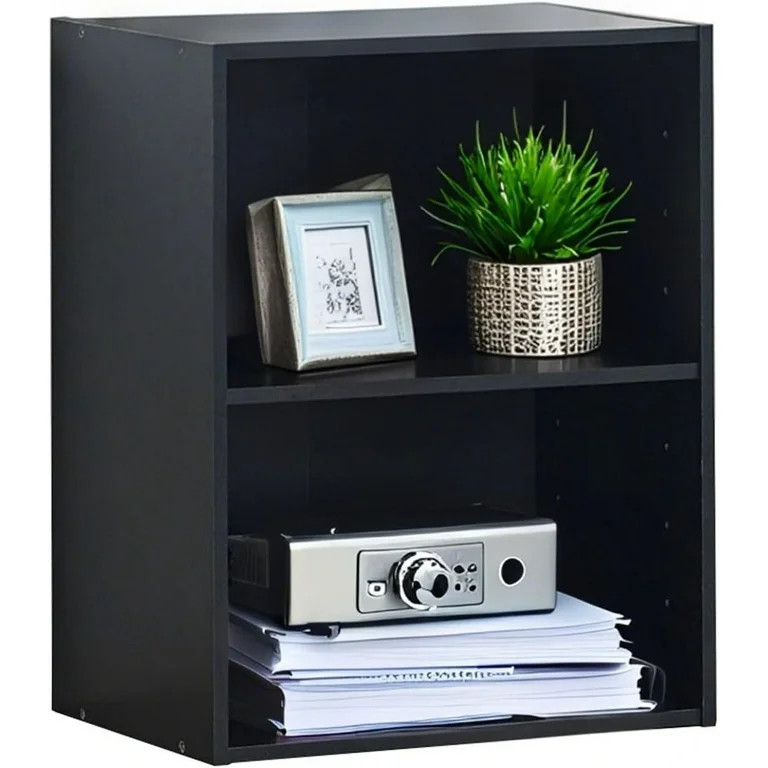 2 Cube Storage Organizer, Open Storage Display Cabinet with Modular Cubby Design & Adjustable She... | Walmart (US)