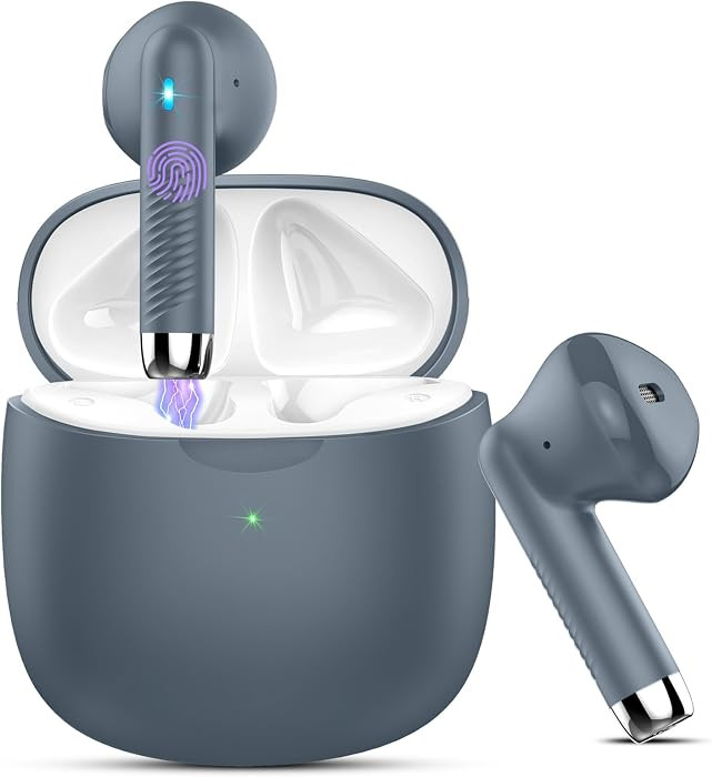 Wireless Earbuds, Bluetooth 5.4 Headphones in Ear with Noise Cancelling Mic, Bluetooth Earbuds St... | Amazon (US)