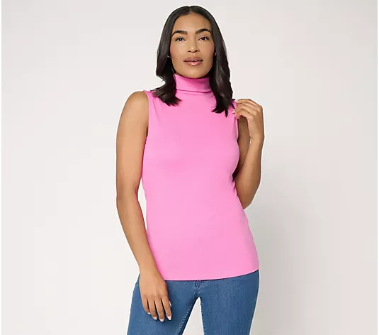 Mally Roncal Refined Foundation Sleeveless Knit Top - QVC.com | QVC