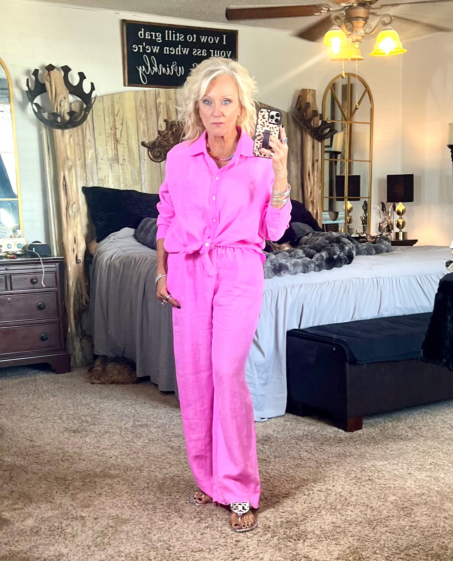 Love this color so much and linen makes me love it more

#LTKootd #LTKmomlife #LTKselfcare