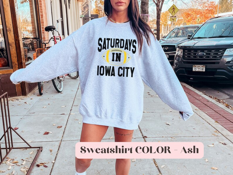 Iowa Shirt, Game Day Sweatshirt, State of Iowa Shirt, Cute Iowa Shirt, State of Iowa Football Shi... | Etsy (US)