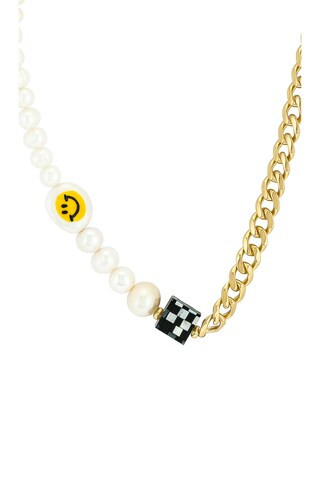 joolz by Martha Calvo Take A Chance Necklace in Gold from Revolve.com | Revolve Clothing (Global)